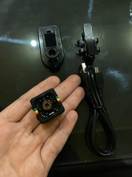 Mini Cámara Con Visión Nocturna + Sensor De Movimiento