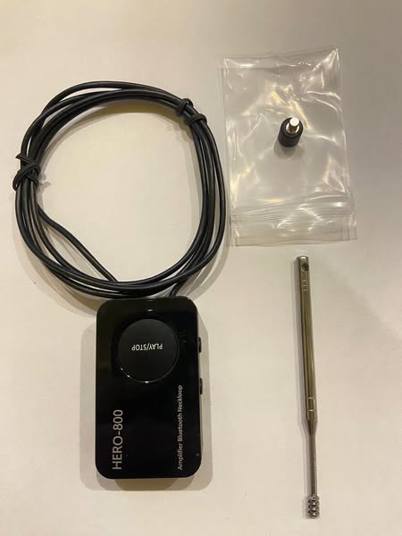 Collar Bluetooth con Micrófono + Auricular “Arroz” (Micro Auricular)