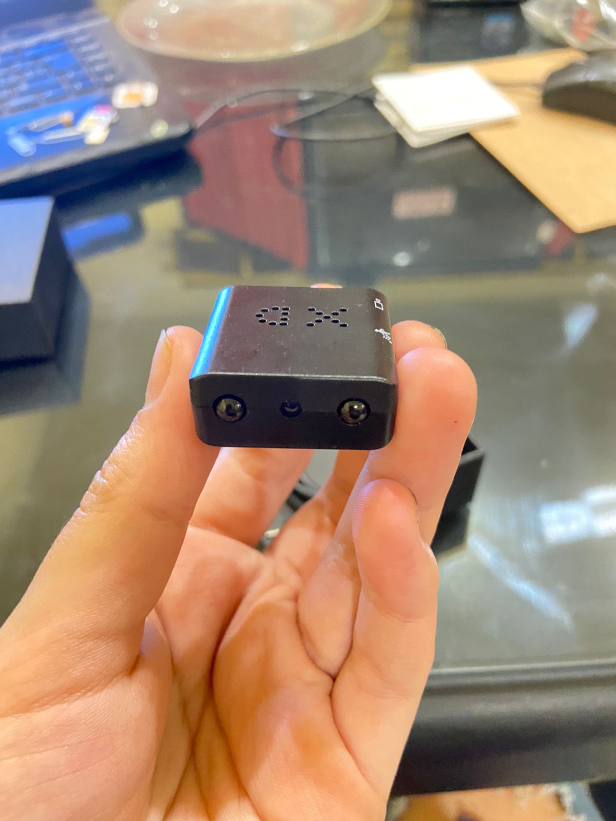 Mini Cámara con Visión Nocturna (Detección de Movimiento)